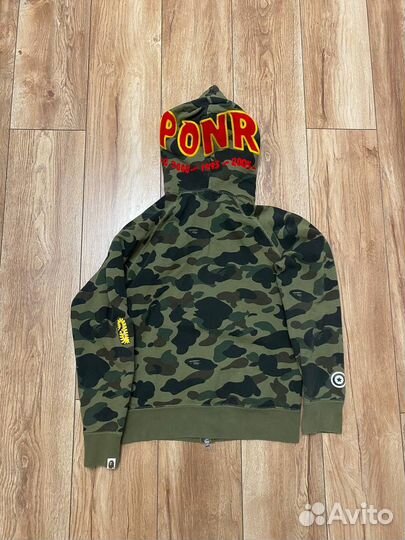 Зип худи Bape ponr оригинал