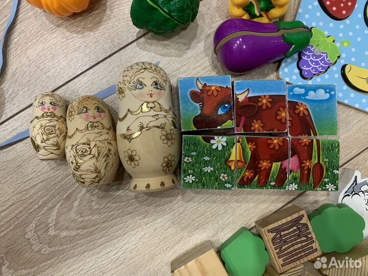 Развивающие игрушки пакетом