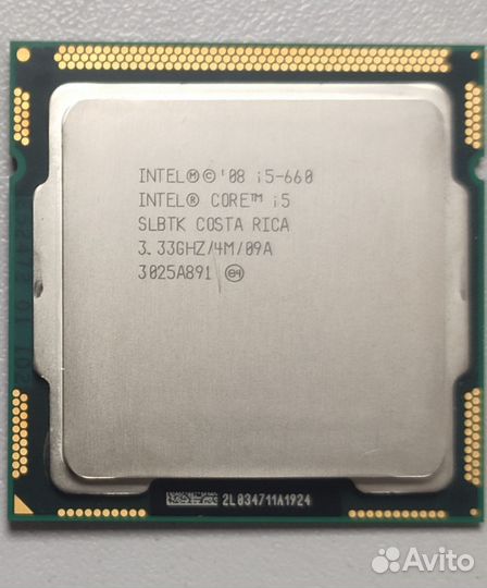 Процессор i3 2100(1155); i5 660(1156); i5 2400 идр