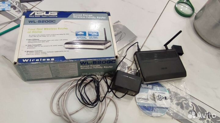 Asus wireless Router Wl-520GC