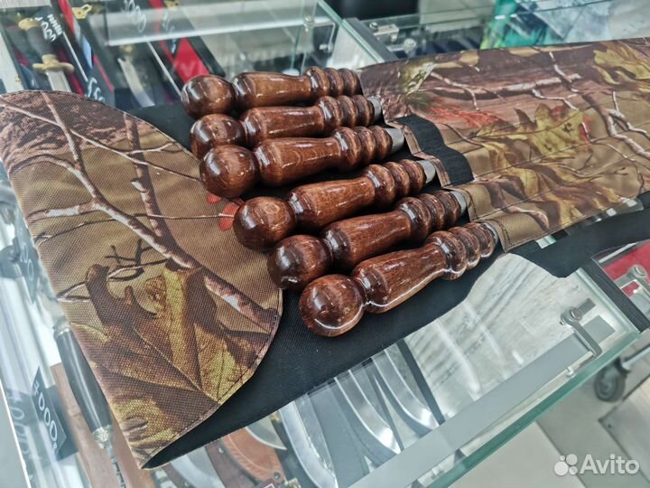 Шампура 6 шт в чехольчике