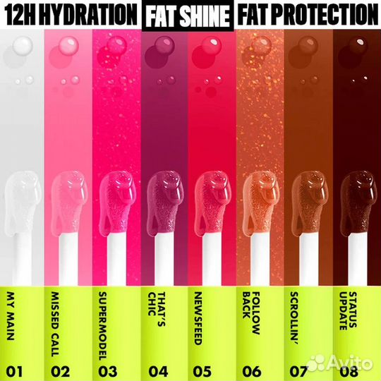 NYX fat oil масло для губ