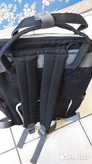 Рюкзак для мамы и малыша + крючки на коляску