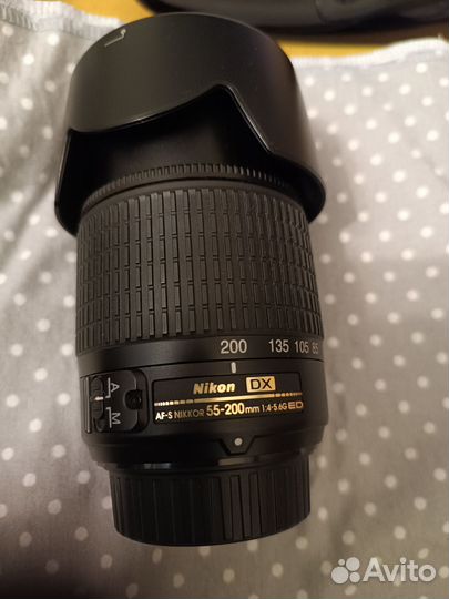 Объектив Nikon DX AF-S Nikkor 55-200mm 1:4-5,6G