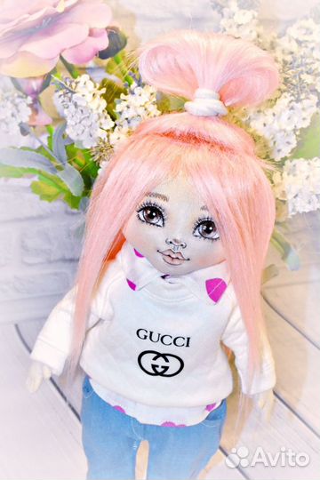 Кукла текстильная