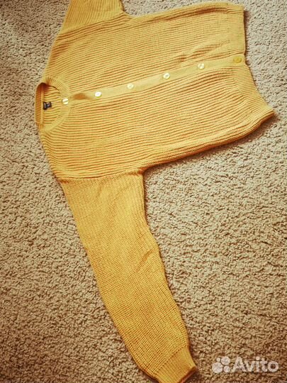 Хлопковый кардиган на пуговицах