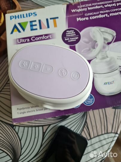 Электронный молокоотсос philips avent