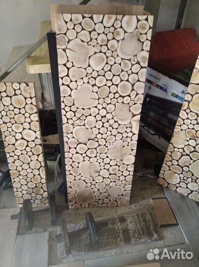 Спилы деревьев для декора