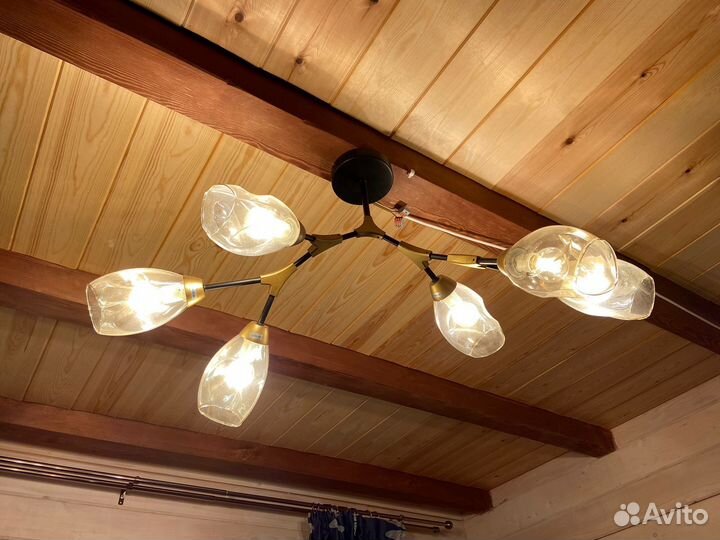 Люстра потолочная 6 рожков