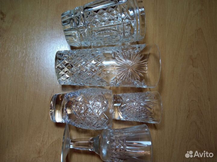Хрусталь для сервировки стола