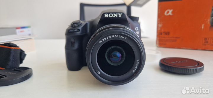 Зеркальный фотоаппарат Sony A58