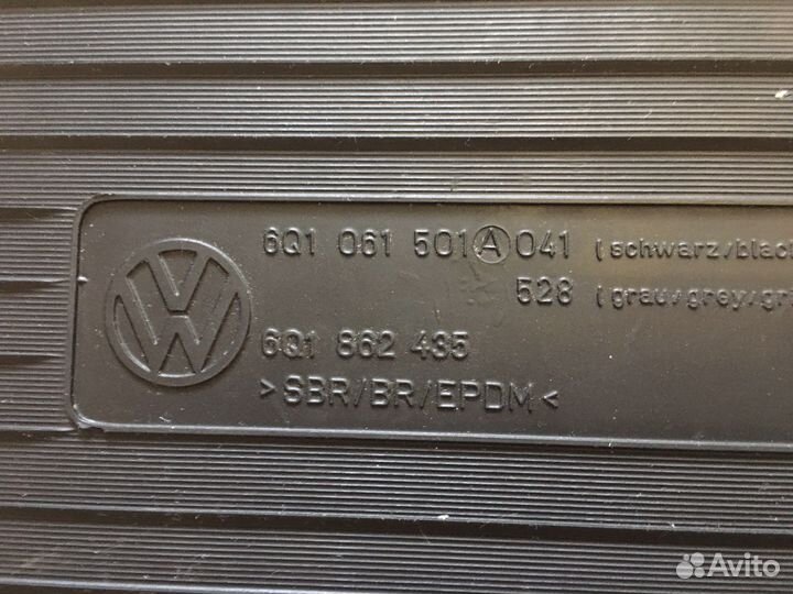 Коврики передние VW polo 2001-2009