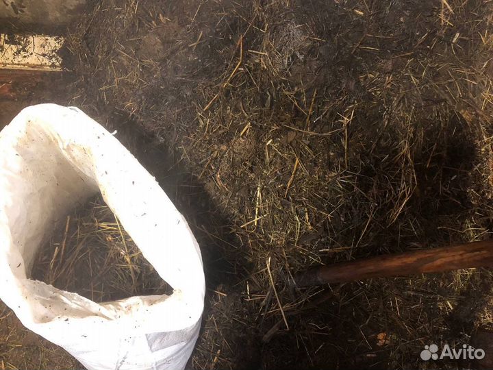 Навоз в мешках, перегной коровий