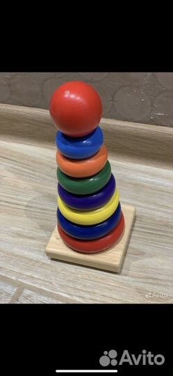 Пирамидка кубик игрушка