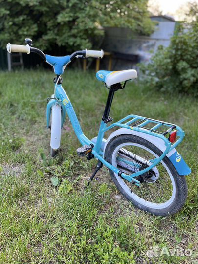 Велосипед Scool niXe 18 мятный