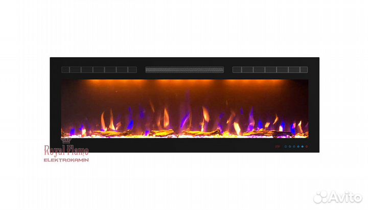 Очаг Crystal 50 RF Royal Flame широкий