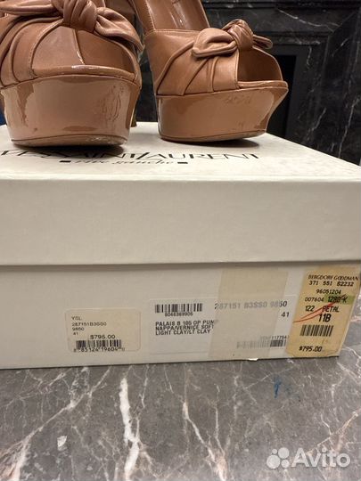 Туфли yves saint laurent оригинал