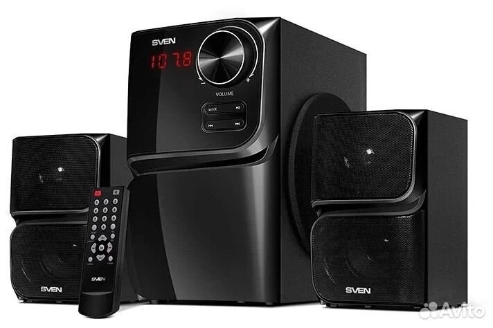 Колонки 2.1 с bluetooth