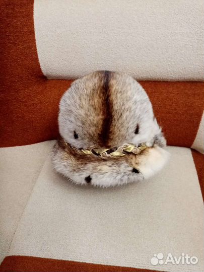 Шапка норковая женская