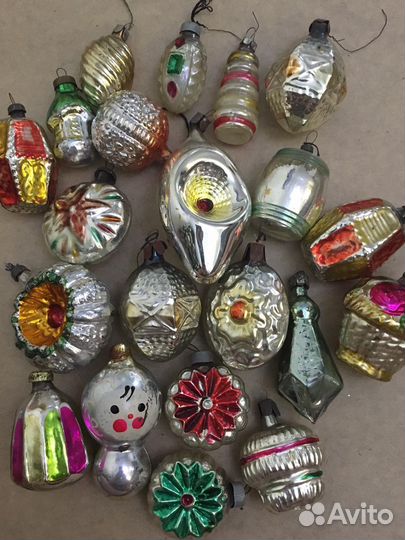 Елочные игрушки СССР