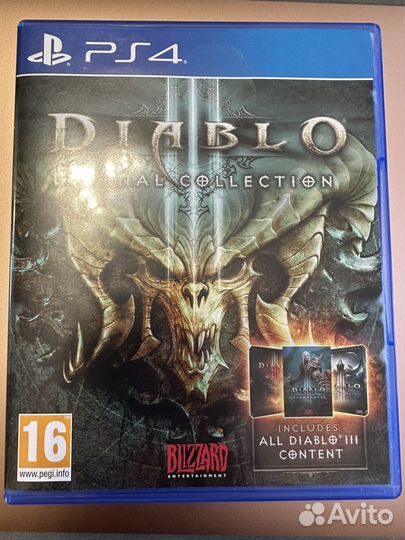 Diablo 3 eternal collection ps4