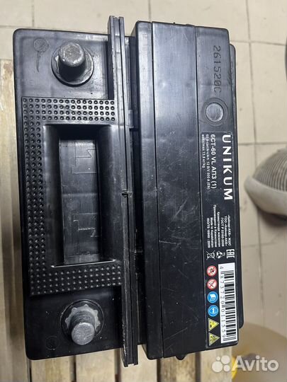 Акумулятор Unikum 60