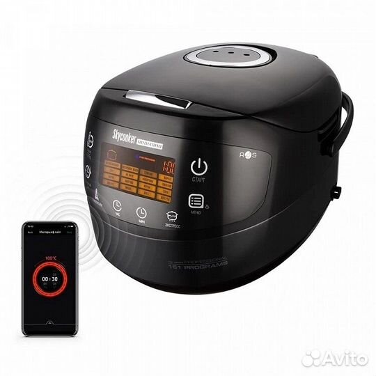 Мультиварка Redmond SkyCooker RMC-M903S черный/сер