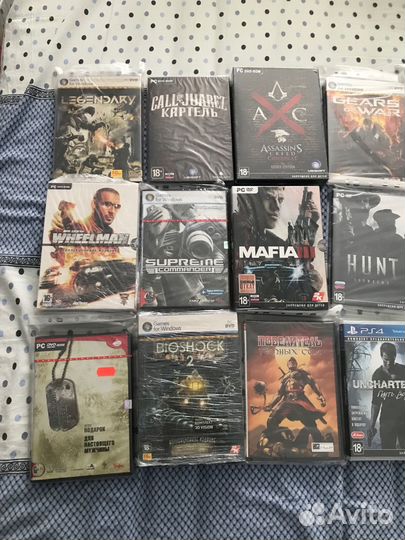 Игры двд-бокс пк запечатанные