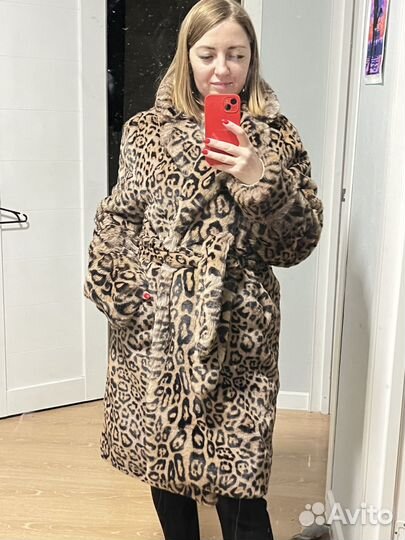 Леопардовая шуба