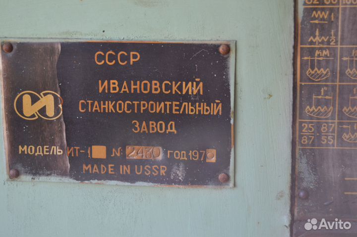Токарный станок ит-1м