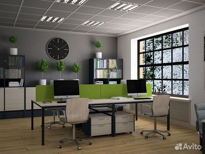 Мебель для офиса в стиле лофт