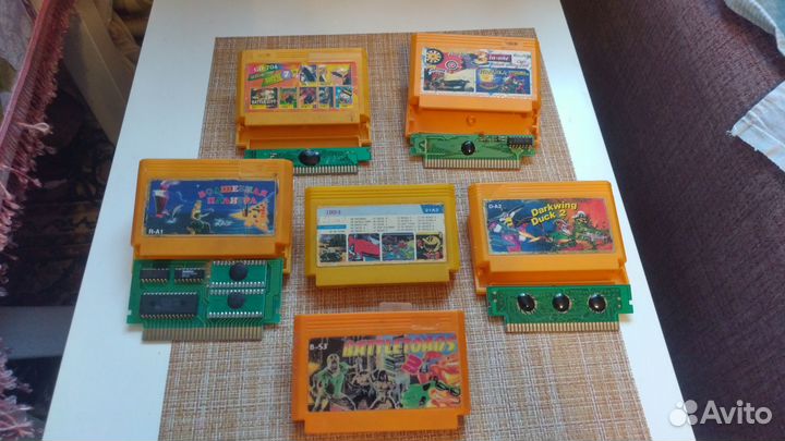 Картриджи для dendy 8 bit часть 2