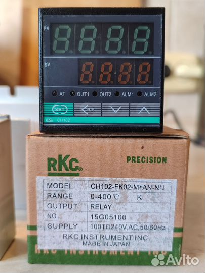 PID регулятор CH102 нагрев охлаждение 2 выхода