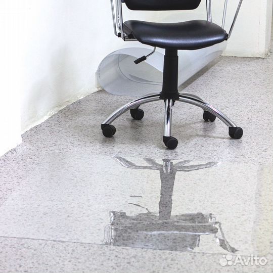 Защитный коврик под кресло 1200х1000 мм толщина ма