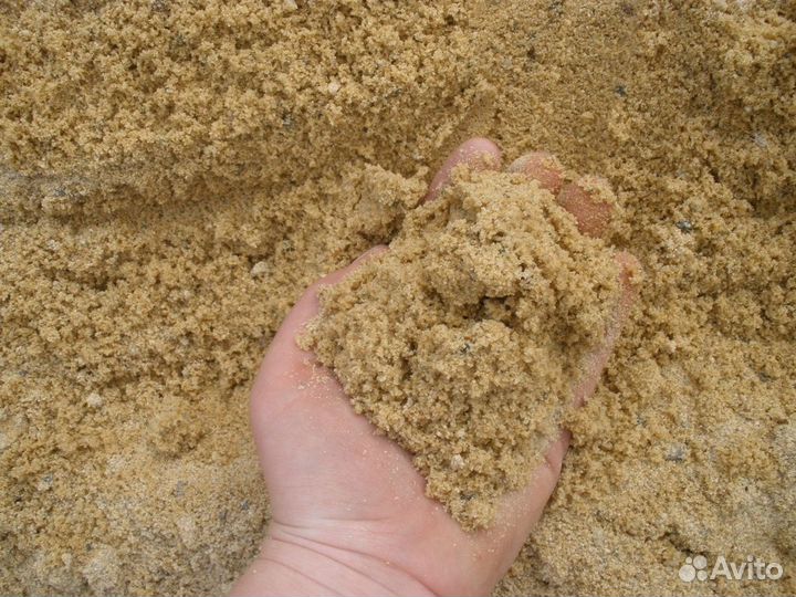 Песок мытый крупнозернистый