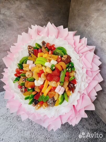 Съедобные букеты из сухофруктов