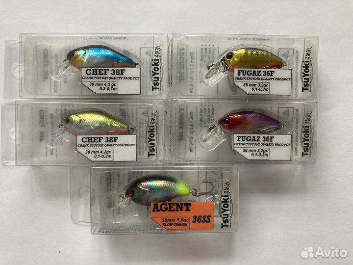 Набор воблеров tsuyoki