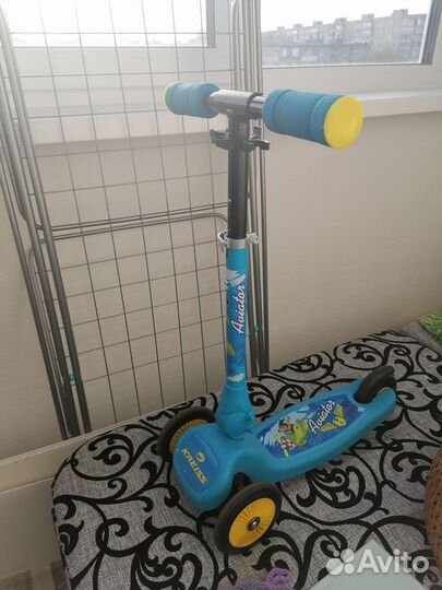 Самокат 3-х колёсный kriess