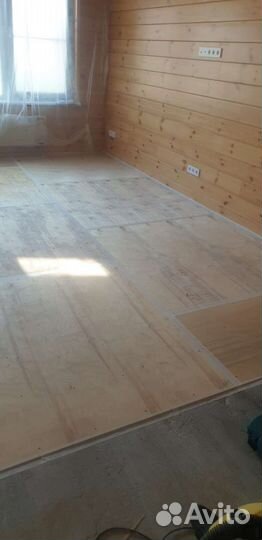 Внутренняя отделка деревянного дома Полы Потолки