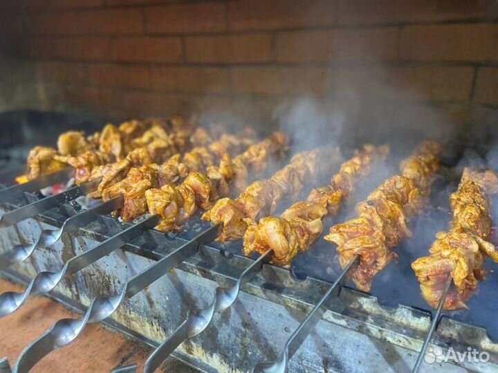 Шашлык на мангале
