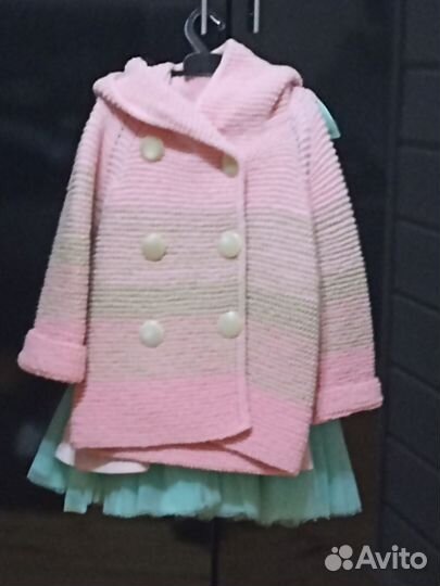 Жилет вязанный детский 104 см