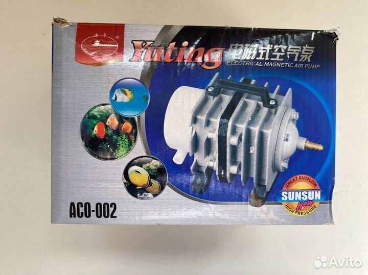 Компрессор для аквариума yuting aco-002