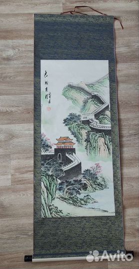 Китайский свиток, восточное панно