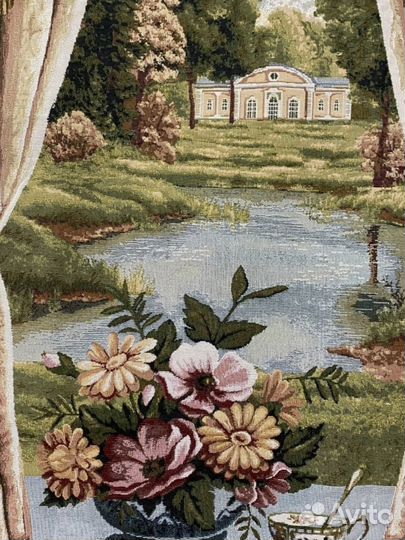 Гобелен на стену, гобеленовое панно 98х65 Бельгия