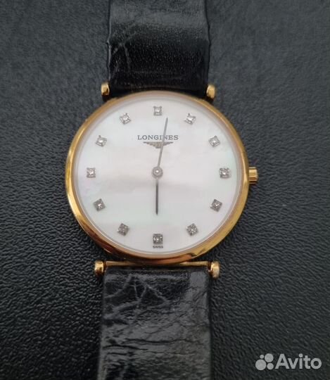 Часы женские Longines с бриллиантами
