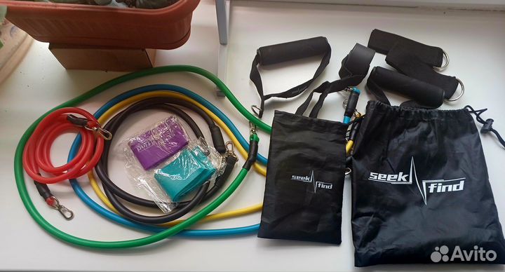 Эспандеры эластичные трубчатые