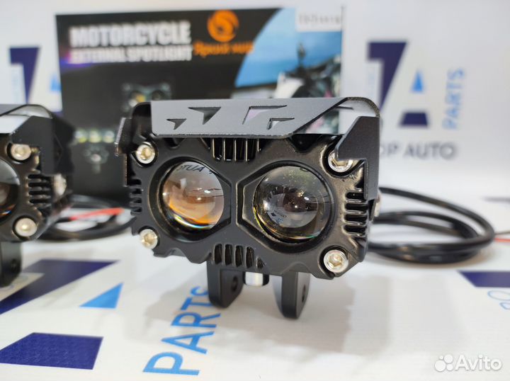 Птф LED 80W 2 линзы универсальные