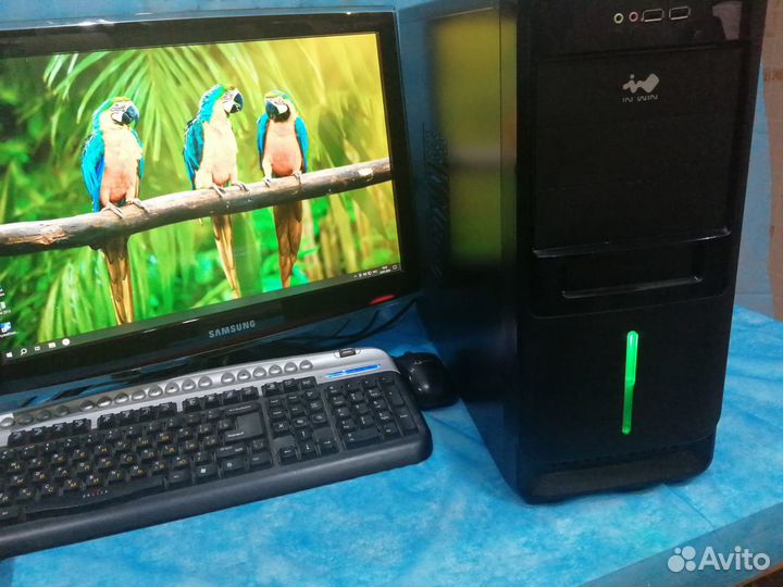 Игровой Corei5/16gb/SSD256Gb+500Gb/RX470 4Gb+монит