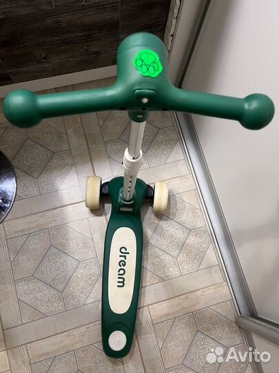 Самокат детский трехколесный бу