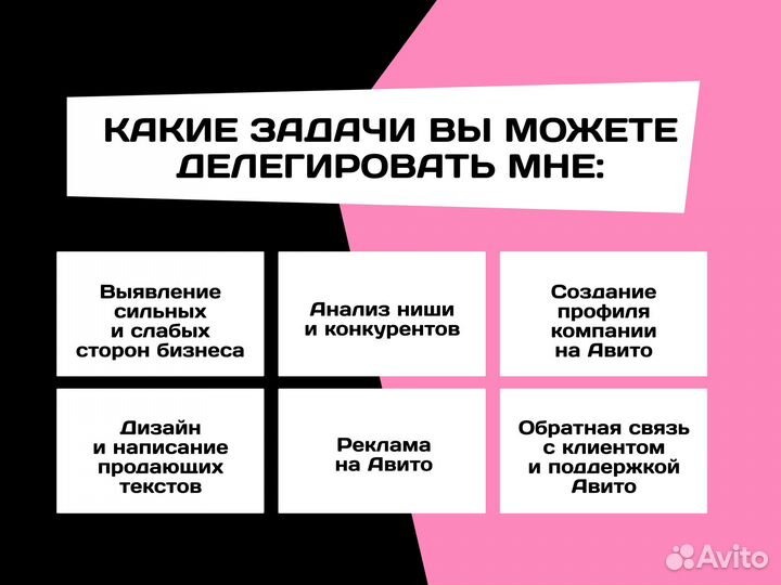 Авитолог / Услуги авитолога
